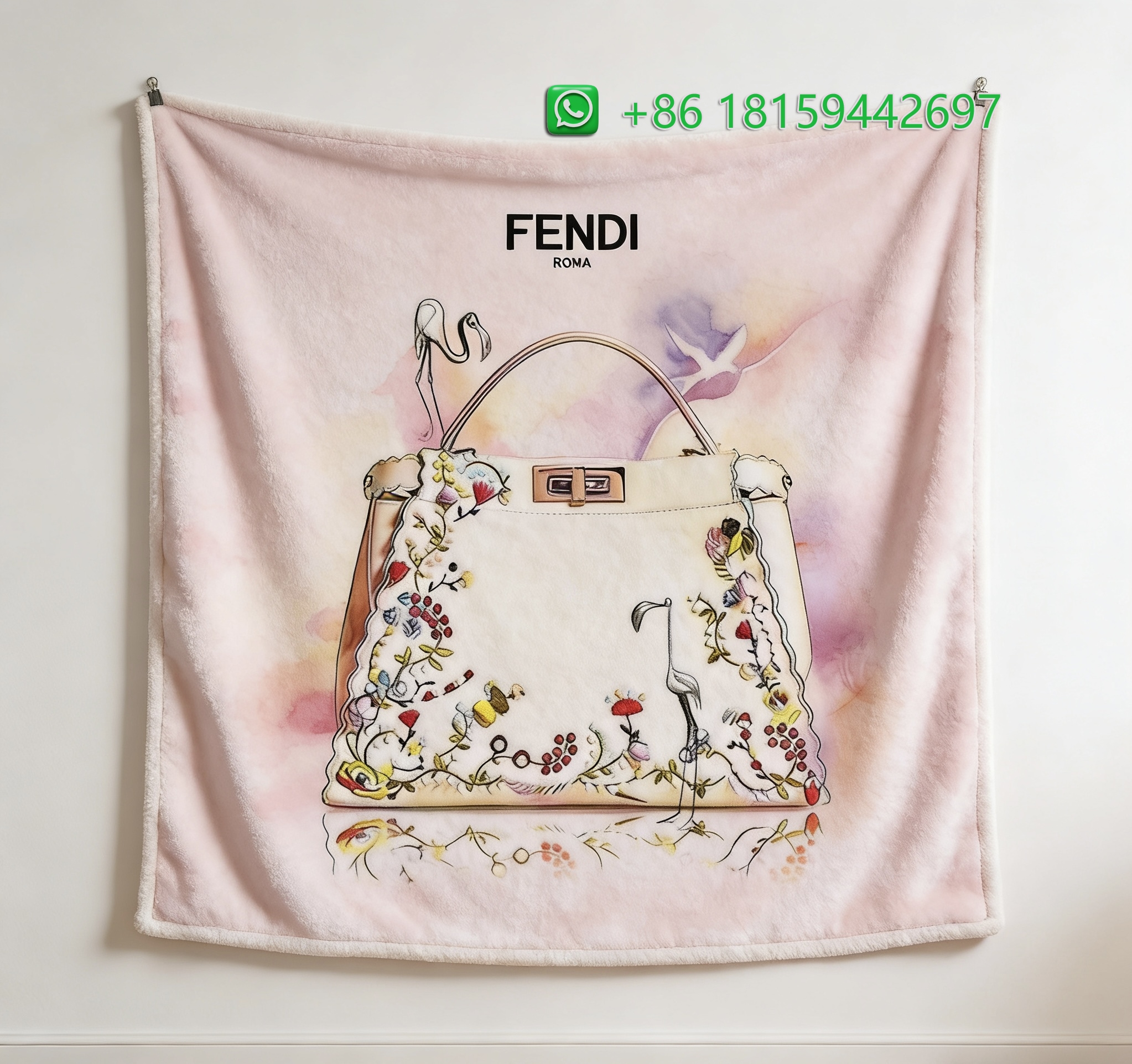 Fendi Throw Blankets